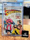 SUPERMAN #80 (DC 1953) GOLDENES ZEITALTER! 1. Auftritt Halk Kar CGC 2,5 * MP