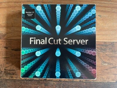 #10028:Apple Final Cut Server. v1.5. DVD. Unlimited Clients. English - Bild 1 von 2