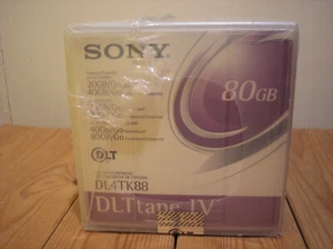 Sony DLT IV Data Backup Tapes DL4TK88 - 5x pack sealed - 40GB - Picture 1 of 3