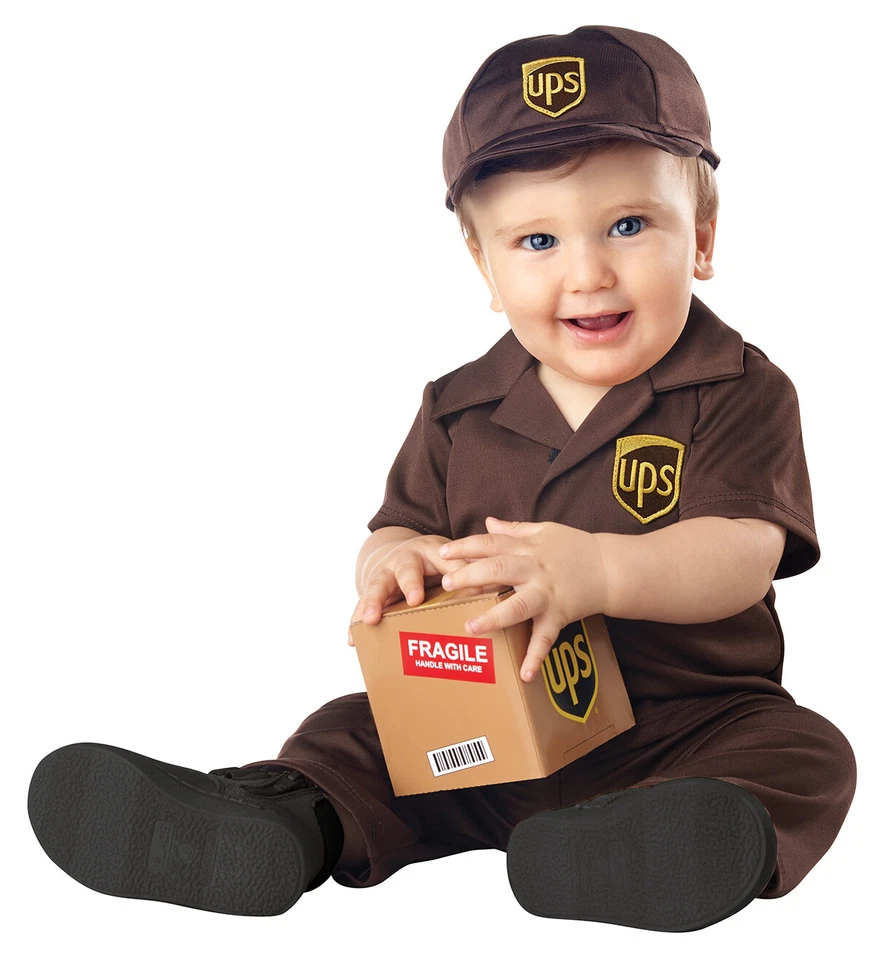UPS Baby Delivery Driver Infant Costume