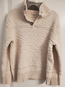 Cat and Jack, boys beige nice sweater size small, 6/7, great condition - Picture 1 of 10
