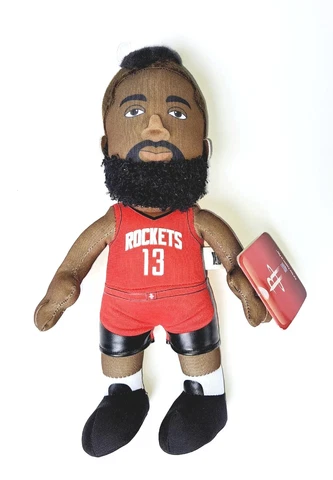 NBA Houston Rockets #13 James Harden 10” Plush Bleacher Creature Figure - NWT Cover