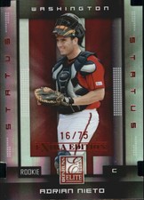 2008 (NATIONALS) Donruss Elite Extra Edition Status #101 Adrian Nieto/75