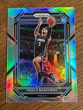 2022-23 Panini Prizm Paolo Banchero Silver Prizm Rookie RC #249