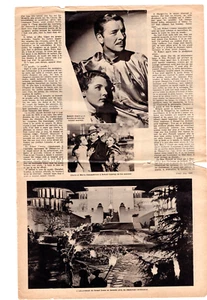 LOST HORIZON 1937 ORIGINAL FANTASY MOVIE CLIPPING RONALD COLEMAN SHANGRI-LA OS - Picture 1 of 1