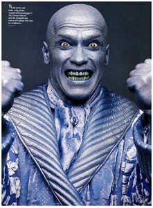 Arnold Schwarzenegger Mr. Freeze Batman & Robin Villian magazine CLIPPING photo - Imagen 1 de 1