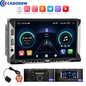 7" Doble 2 DIN Android 13 Coche Radio Estéreo GPS Navegación WiFi Unidad Principal FM/RDS 6 USB - Imagen 1 de 15