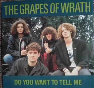 Vinyl 12" Single, The Grapes Of Wrath, Do You Want To Tell Me. P/S - Picture 1 of 6