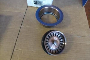 WHITEHAUS WH200-AC 3.5" DISPOSAL TRIM BASKET STRAINER ANTIQUE COPPER MSRP $180 - Picture 1 of 3