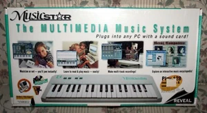 Reveal Musicstar Multimedia Music System Electronic Keyboard MIdi NEW SEALED - Picture 1 of 8
