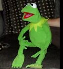 Kermit Frog Replica , Full Body Hand Puppet Bendy Fingers   Profesional Puppet