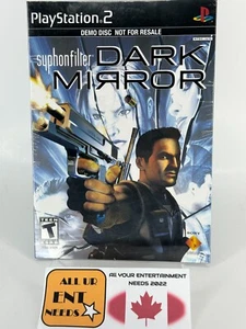 Syphon Filter: Dark Mirror (Sony PlayStation 2, PS2) Demo Disc Sealed - Picture 1 of 2