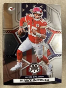 PATRICK MAHOMES **NATIONAL PRIDE SILVER HOLOFOIL** 2022 Mosaic #256 Chiefs - Picture 1 of 2