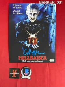 Clive Barker autographed signed Hellraiser 11x14 photo Pinhead Beckett horror - Picture 1 of 1