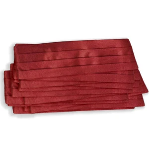 One Dozen Mens Cummerbunds, Burgundy - Picture 1 of 1
