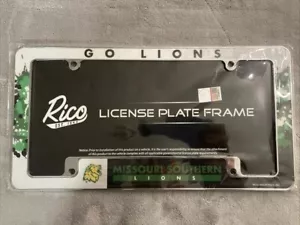 Missouri Southern License Plate Frame. Go Lions - Picture 1 of 2