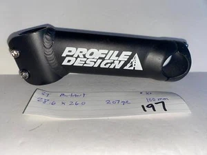 PROFILE Design bicycle STEM 130 mm 25.4 steerer x 26.0 handlebar - Picture 1 of 4