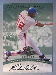 *Rare* 1997 Donruss Signature Autographs Millennium #132 Rondell White - Picture 1 of 2