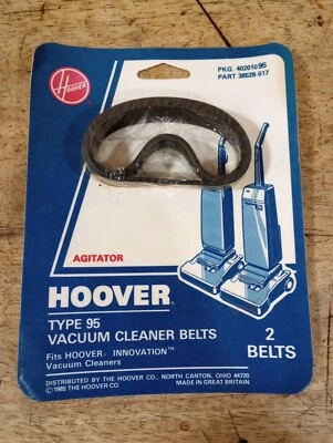 Ремни пылесоса HOOVER 2 шт мешалка 38518-517 ТИП 95 - Изображение 1 из 2