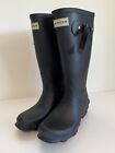 Hunter Kids Norris Black Matte Rain Tall Boots Size US 5G / 4B
