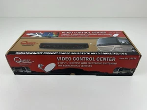 RV Quest Technology QS53E Video Control Center Switch Box NEW IN BOX - Bild 1 von 9
