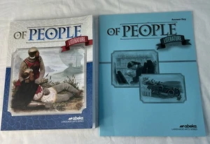 Abeka Of People Literature 5th Ed 7th Grade ENGLISH Student Text and Answer Key - Picture 1 of 13