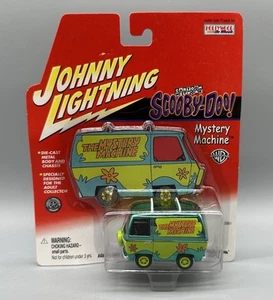 Johnny Lightning Chrome  Scoopy Doo Mystery Machine Diecast 2001 MIP Sealed - Picture 1 of 6