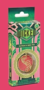 WICKED Glinda’s Shiz University Red Collector’s Pin Collectible NEW - Picture 1 of 7