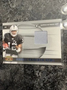 Darrius Heyward-Bey 2009 Donruss Gridiron Gear Rookie Gems Patch Relic Card /50 - Bild 1 von 3