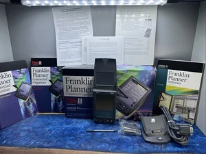 Organizador conectado Palm III de colección - Edición Franklin Planner nueva caja abierta - Imagen 1 de 17