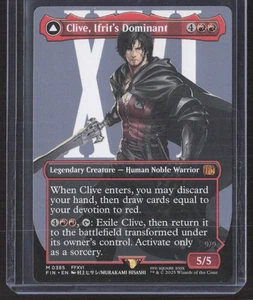 Clive, Ifrit's Dominant (Borderless) (0385) Final Fantasy Regular Mtg - Picture 1 of 2