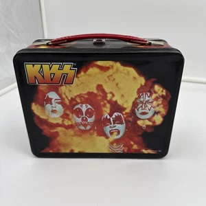 Vintage 2000 KISS Metal Lunchbox NO Thermos - Picture 1 of 5