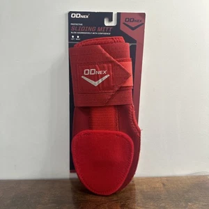 ODNEX Baseball Protective Sliding Mitt Handschutz links rechts rot NEU - Bild 1 von 3
