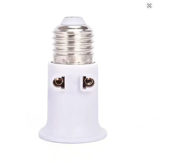 1 PCS AC100-240V 4A PBT Fireproof E27 Bulb Adapter Lamp Holder Base Socket with - Image 1 of 1