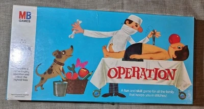 Vintage Operation Board Game 1970s Edition by MB Games SPARES  - Image 1 of 4