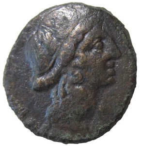 SICILIA, SIRACUSA. AE 21, BAJO REGLA ROMANA, DESPUÉS DE 212 A.C. PERSÉFONE/DEMETER. - Imagen 1 de 3