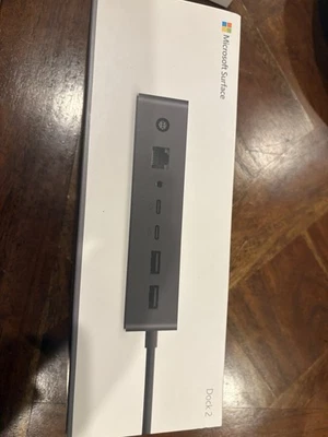Microsoft Surface Dock 2 Laptop Docking Station - Black (1GK-00001) - image 1 of 3