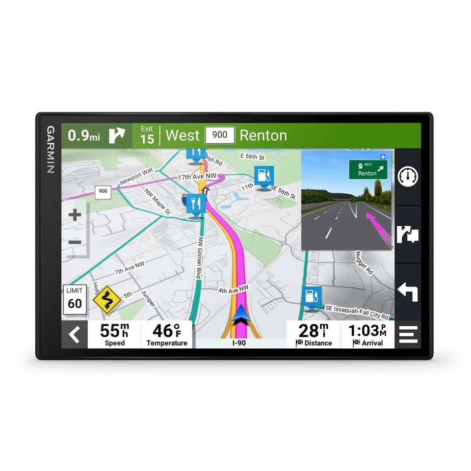 GARMIN 010-02471-00 DriveSmart 86, 8-inch Car GPS Navigator with Bright, Crisp - Image 1 of 1