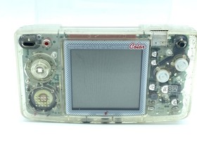 Neo Geo Pocket Color Console Clear Skeleton SNK Works well from JAPAN