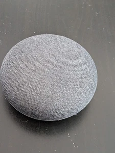 Google Home Mini Model: H0A Gray Smart Speaker No Cables  - Picture 1 of 4
