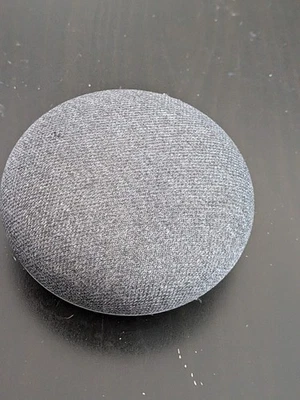Google Home Mini Model: H0A Gray Smart Speaker No Cables  - Image 1 of 4