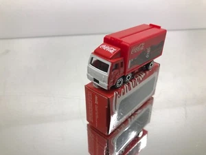 EDOCAR? MADE IN CHINA DRINKS DELIVERY TRUCK COCA COLA -3inch- GOOD IN BOX - 285 - Picture 1 of 4
