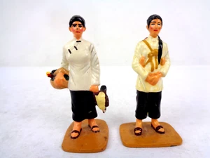 King & Country Toy Soldier Streets Of Old Hong Kong HK001 Mother w/ Baby & Amah - Picture 1 of 4
