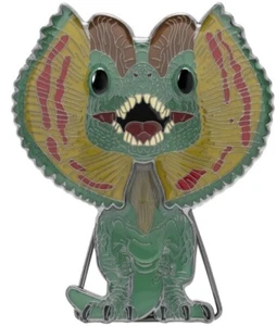 Funko Pop! Pin de esmalte Parque Jurásico DILOPHOSAURUS 3.5" Dinosaurio coleccionable NIB - Imagen 1 de 5