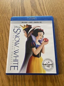 Disney Snow White & The Seven Dwarfs Blu-ray & DVD 2 Disc Signature Collection - Picture 1 of 14