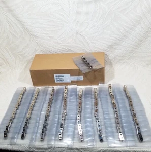 100 STÜCK ABZEICHEN KLAR KUNSTSTOFF HORIZONTAL NAMENSCHILD AUSWEISKARTENHALTER MIT METALLCLIP - Bild 1 von 9