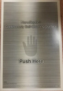 NanoSeptic Continuously Self-Cleaning Touch points - Several sizes - Picture 1 of 8