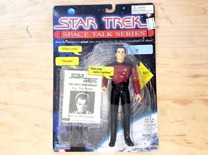 🛸👽 Figura Playmates 1995 Star Trek Space Talk Series "Q" 7" Sin usar, en caja 👽🛸 - Imagen 1 de 5
