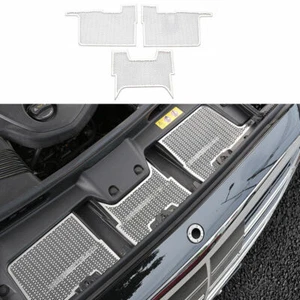 For 2021-2023 Benz S-Class Silver Steel Front Mesh Grill Grille Anti-Insect Net - Picture 1 of 8