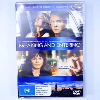 NEW Breaking And Entering (DVD, 2006) Romance Crime - Jude Law, Robin Wright - Image 1 of 4